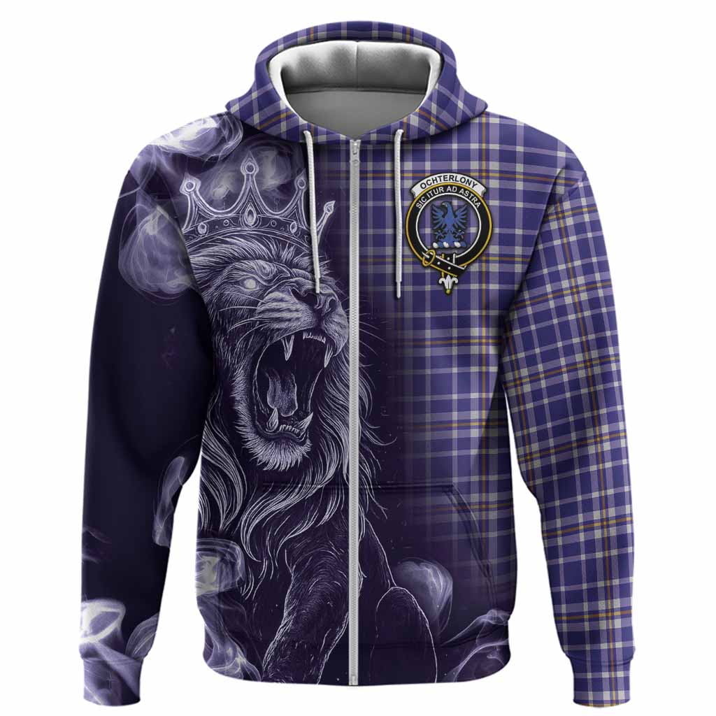 Ochterlony Tartan Hoodie Roaring Lion Heritage