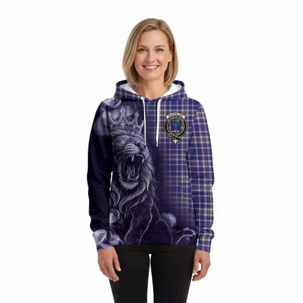 Ochterlony Tartan Hoodie Roaring Lion Heritage