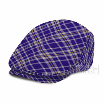 Ochterlony Tartan Flat Cap, Jeff Cap Cross Style