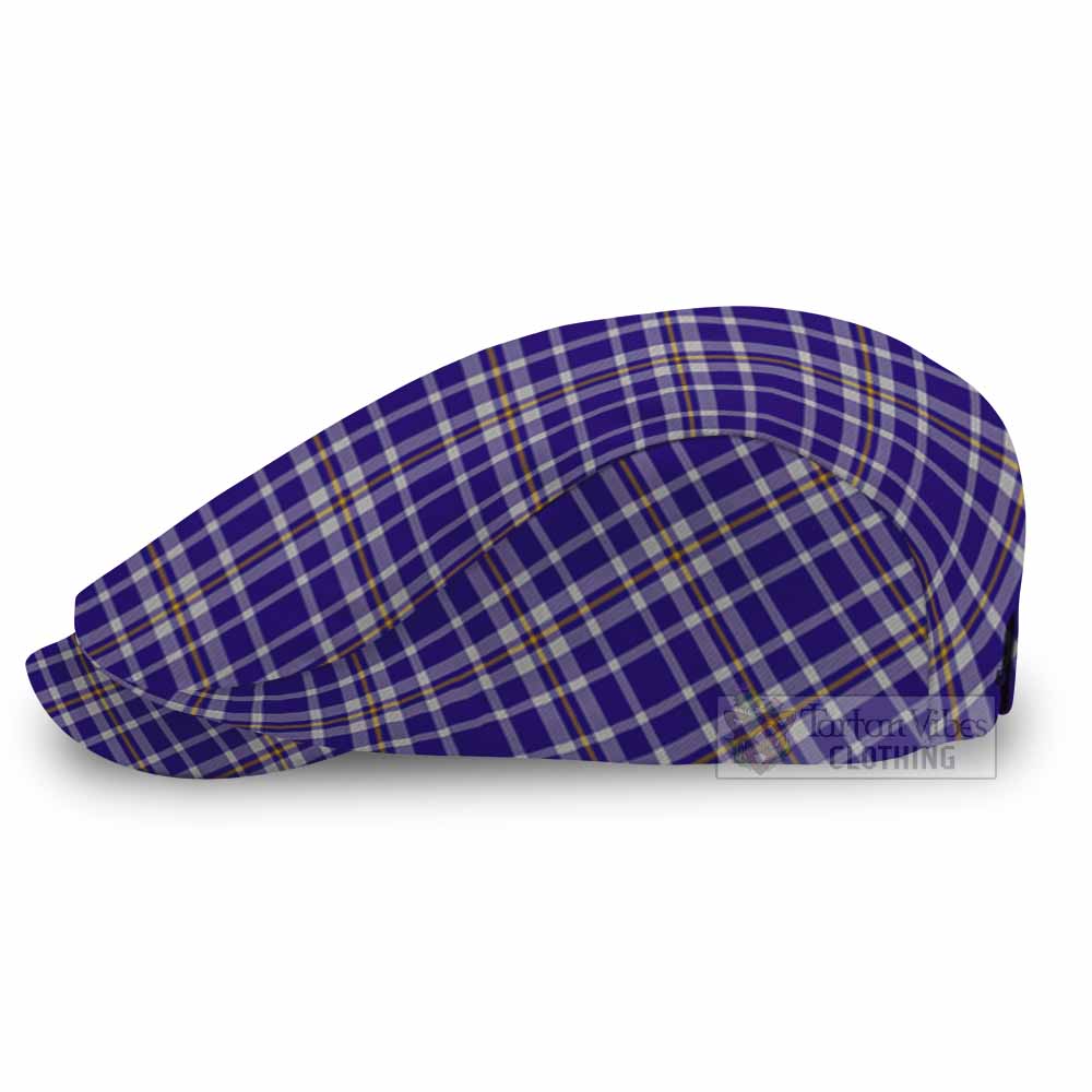 Ochterlony Tartan Jeff Cap, Tartan Flat Cap