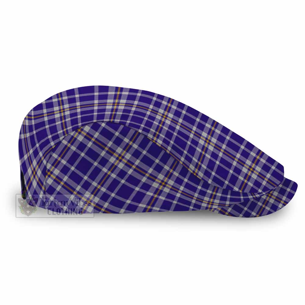 Ochterlony Tartan Jeff Cap, Tartan Flat Cap