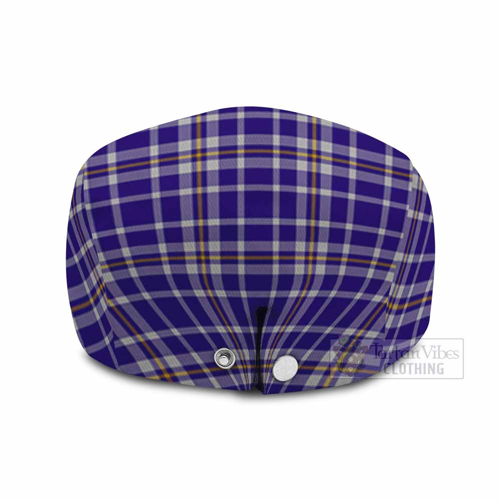 Ochterlony Tartan Jeff Cap, Tartan Flat Cap