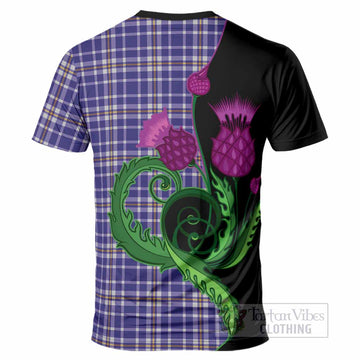 Ochterlony Tartan T-Shirt Traditional Scottish Thistle