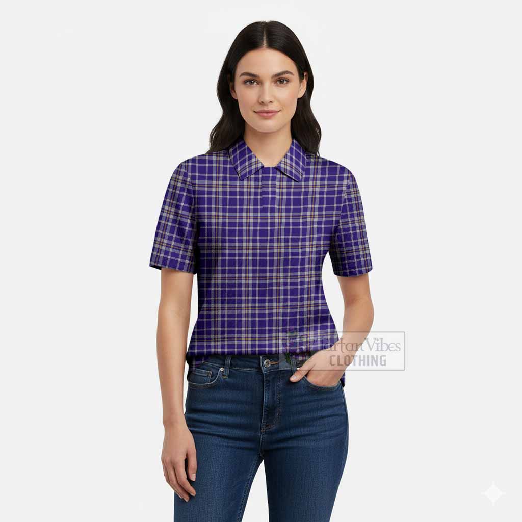 Ochterlony Tartan Women’s Polo Sweater Top