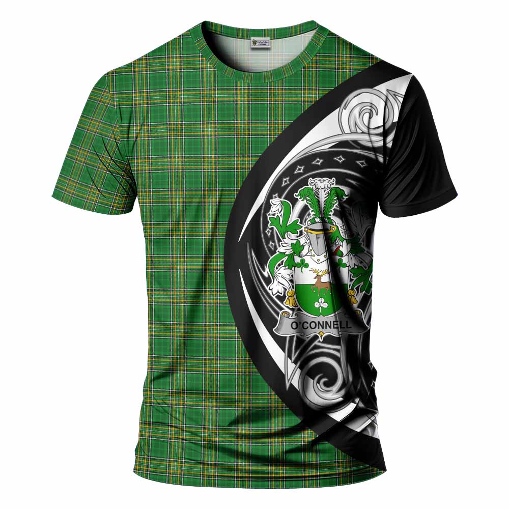 Tartan Vibes Clothing O'Connell Irish Clan T-Shirt Celtic Circle Style