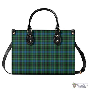O'Connor Tartan Luxury Leather Handbags L - Tartan Vibes Clothing