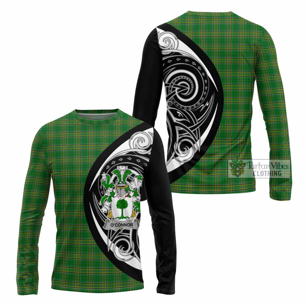 O'Connor 2 Irish Clan Long Sleeve T-Shirt Celtic Circle Style - Tartan Vibes Clothing