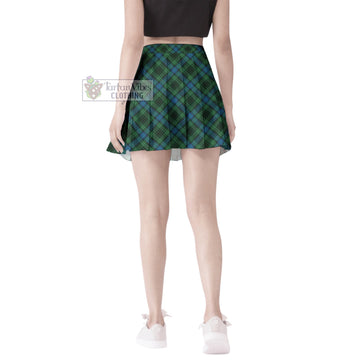O'Connor Tartan Women's Plated Mini Skirt Cross Style - Tartan Vibes Clothing