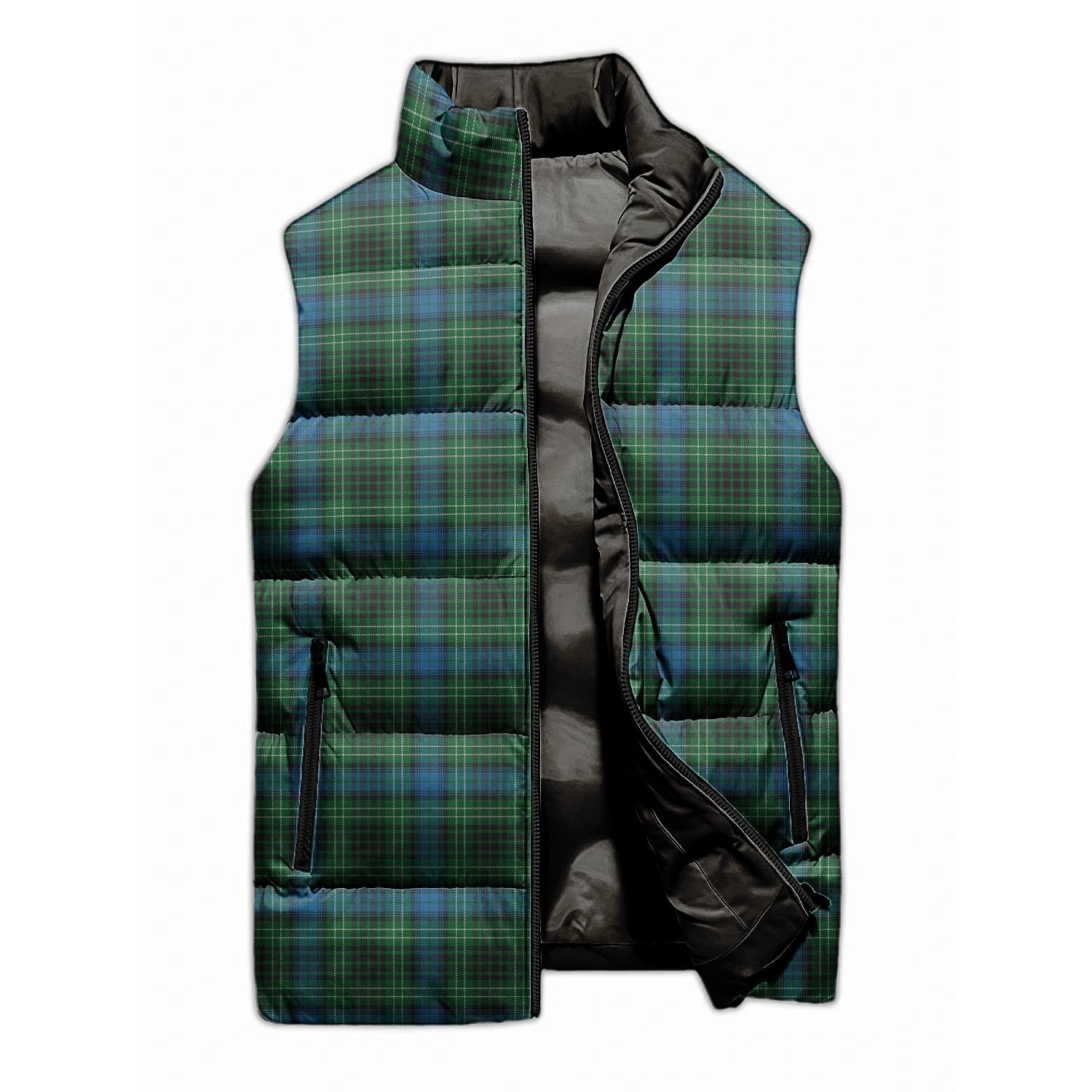 O'Connor Tartan Sleeveless Puffer Jacket - Tartanvibesclothing