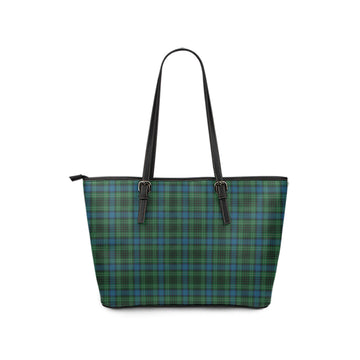 O'Connor Tartan Leather Tote Bag