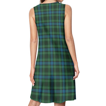 O'Connor Tartan Womens Casual Dresses - Tartan Vibes Clothing