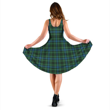O'Connor Tartan Sleeveless Midi Womens Dress - Tartan Vibes Clothing
