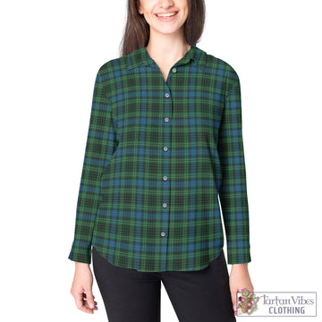 O'Connor Tartan Women's Casual Shirt - Tartan Vibes Clothing