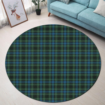 O'Connor Tartan Round Rug - Tartan Vibes Clothing