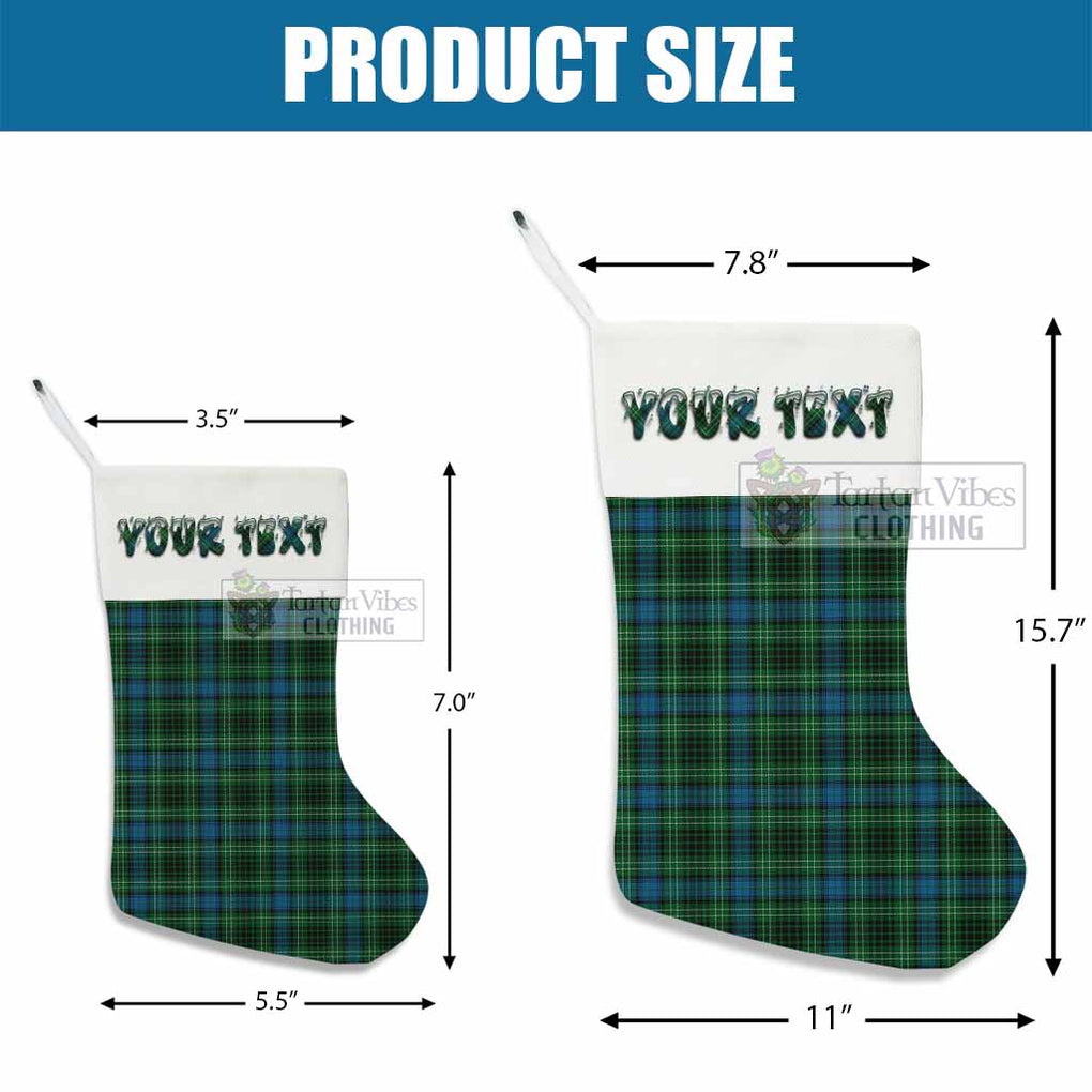 O'Connor Tartan Christmas Stocking with Personalized Text - Tartan Vibes Clothing
