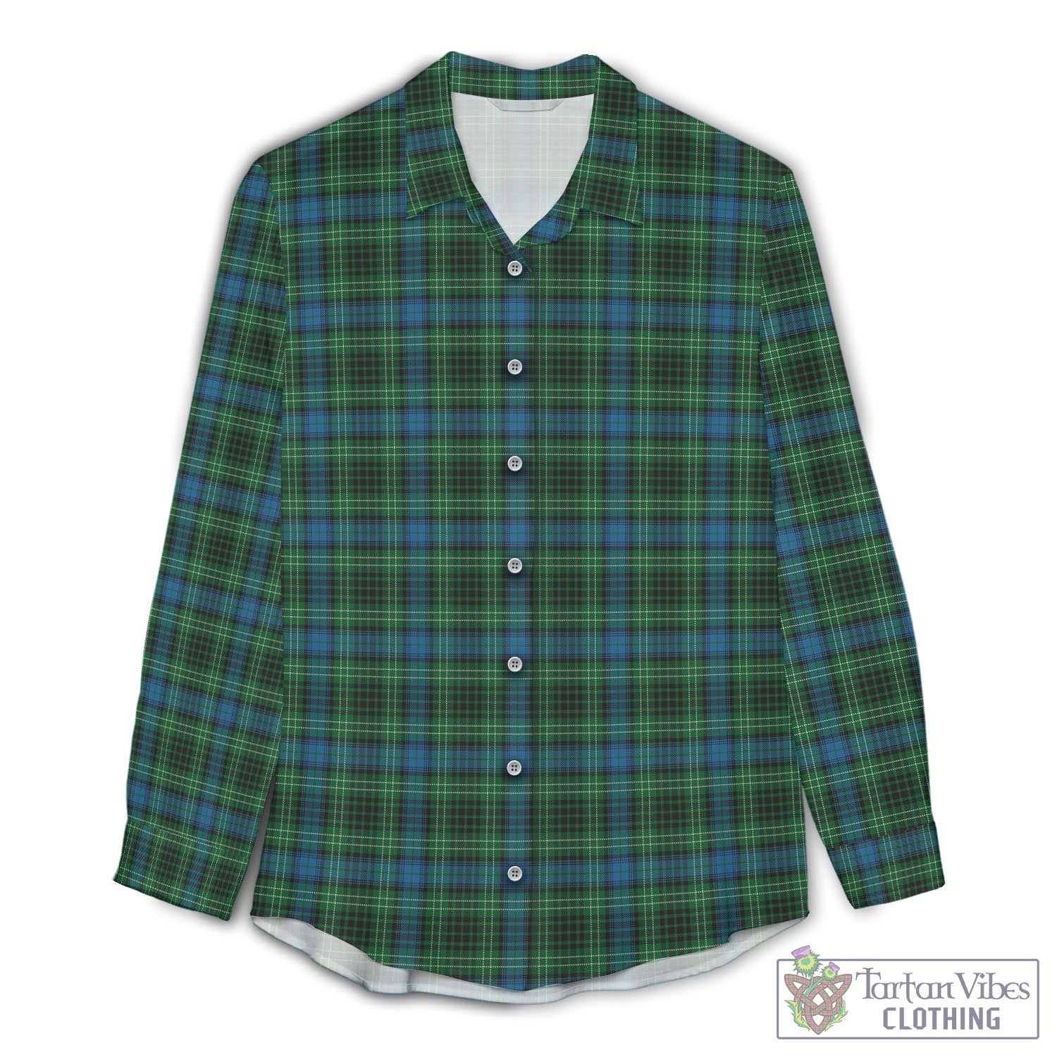 O'Connor Tartan Women's Casual Shirt - Tartan Vibes Clothing