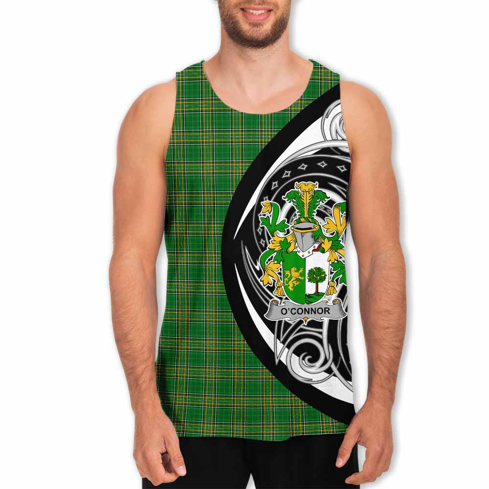 O'Connor (Sligo) Irish Clan Men's Tank Top Celtic Circle Style Men - Tartan Vibes Clothing