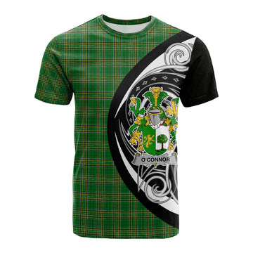 O'Connor (Sligo) Irish Clan Cotton T-shirt Celtic Circle Style Kid's Shirt - Tartan Vibes Clothing