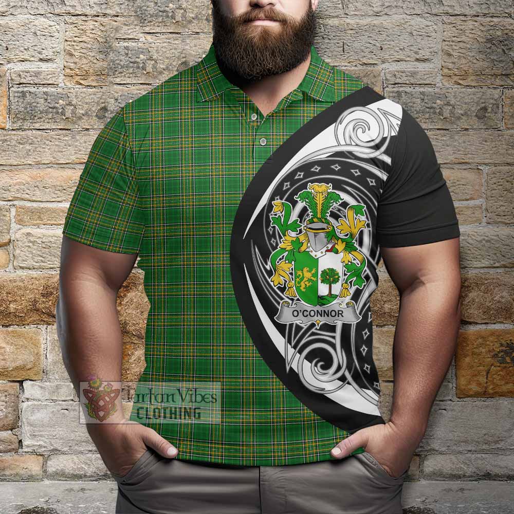 O'Connor (Sligo) Irish Clan Polo Shirt Celtic Circle Style - Tartan Vibes Clothing