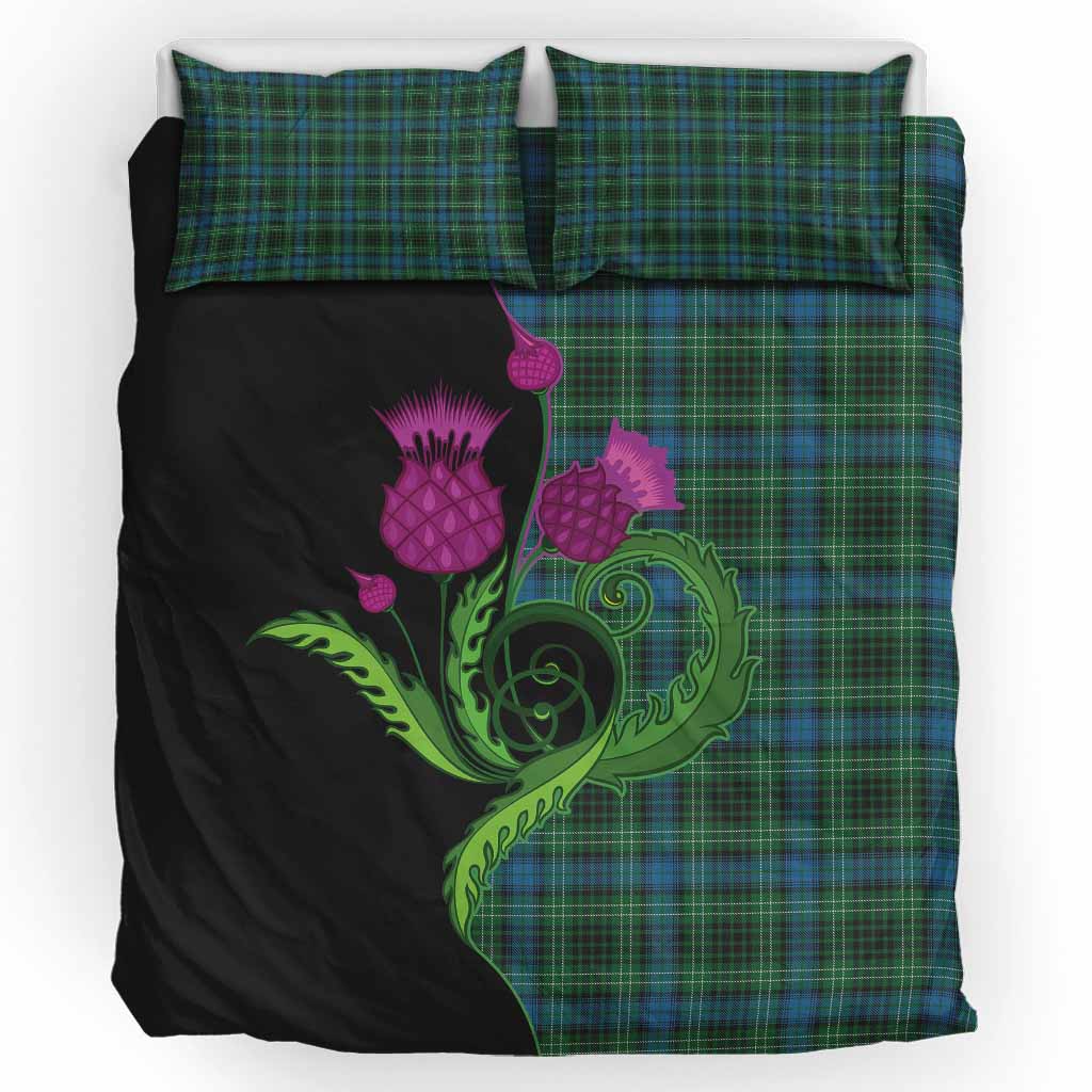 O'Connor Tartan Bedding Set Traditional Scottish Thistle UK Bedding Set UK King 91*87 inch - Tartan Vibes Clothing