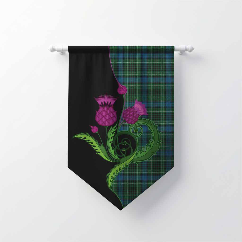 O'Connor Tartan Gonfalon Traditional Scottish Thistle Chevron - Tartan Vibes Clothing
