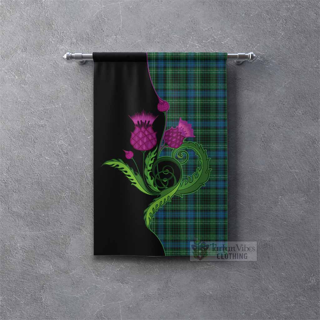 O'Connor Tartan Gonfalon Traditional Scottish Thistle Rectangle - Tartan Vibes Clothing