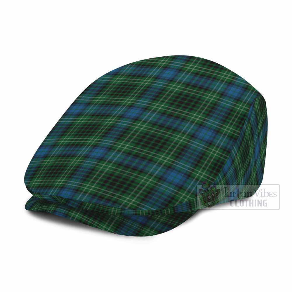 O'Connor Tartan Jeff Cap, Tartan Flat Cap