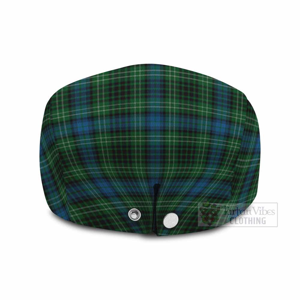 O'Connor Tartan Jeff Cap, Tartan Flat Cap