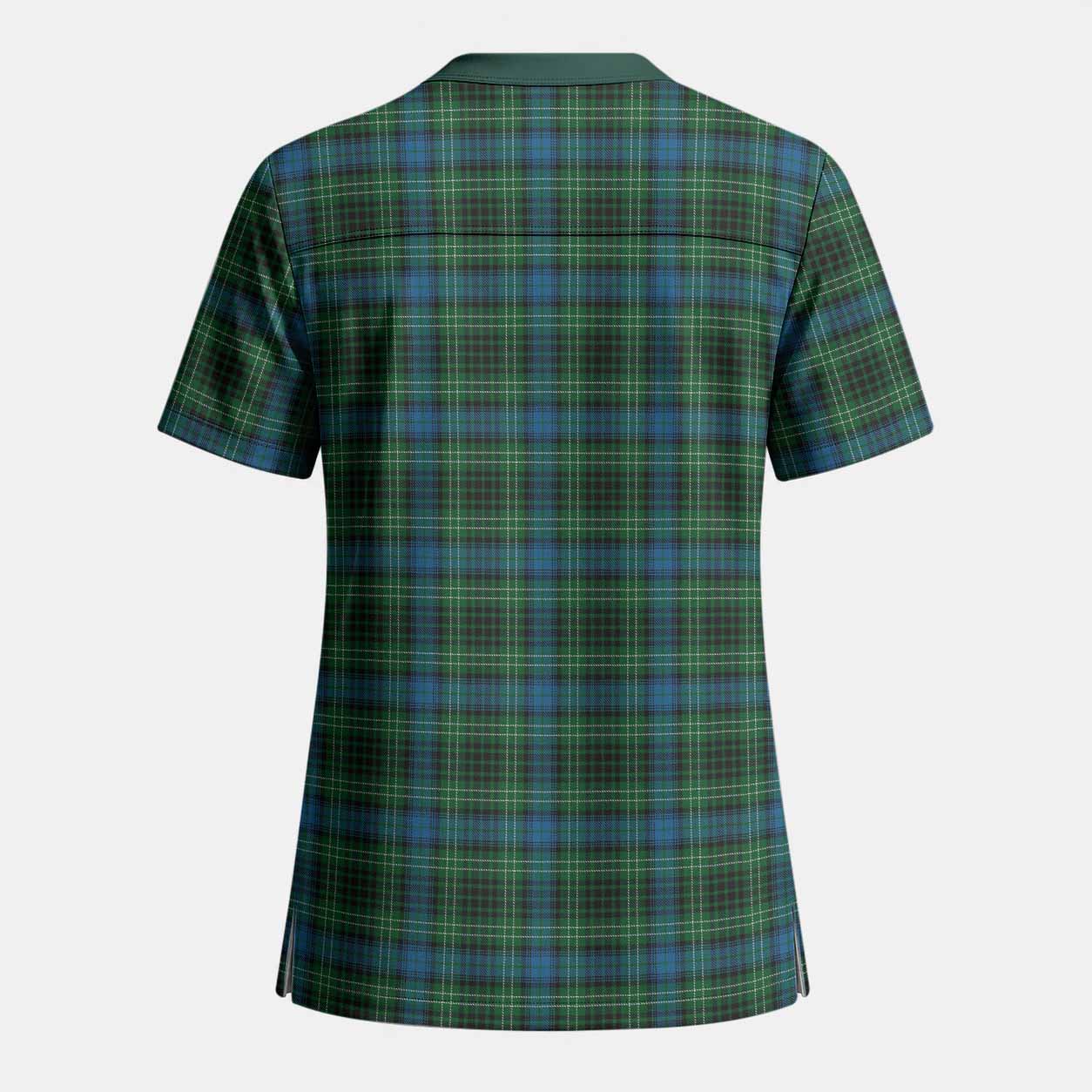 O'Connor Tartan Scrub Top - Tartan Vibes Clothing