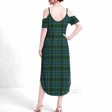 O'Connor Tartan Summer Maxi Dress - Tartan Vibes Clothing