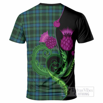 O'Connor Tartan T-Shirt Traditional Scottish Thistle