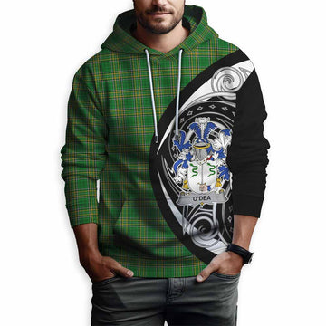 Tartan Vibes Clothing O'Dea Irish Clan Hoodie Celtic Circle Style