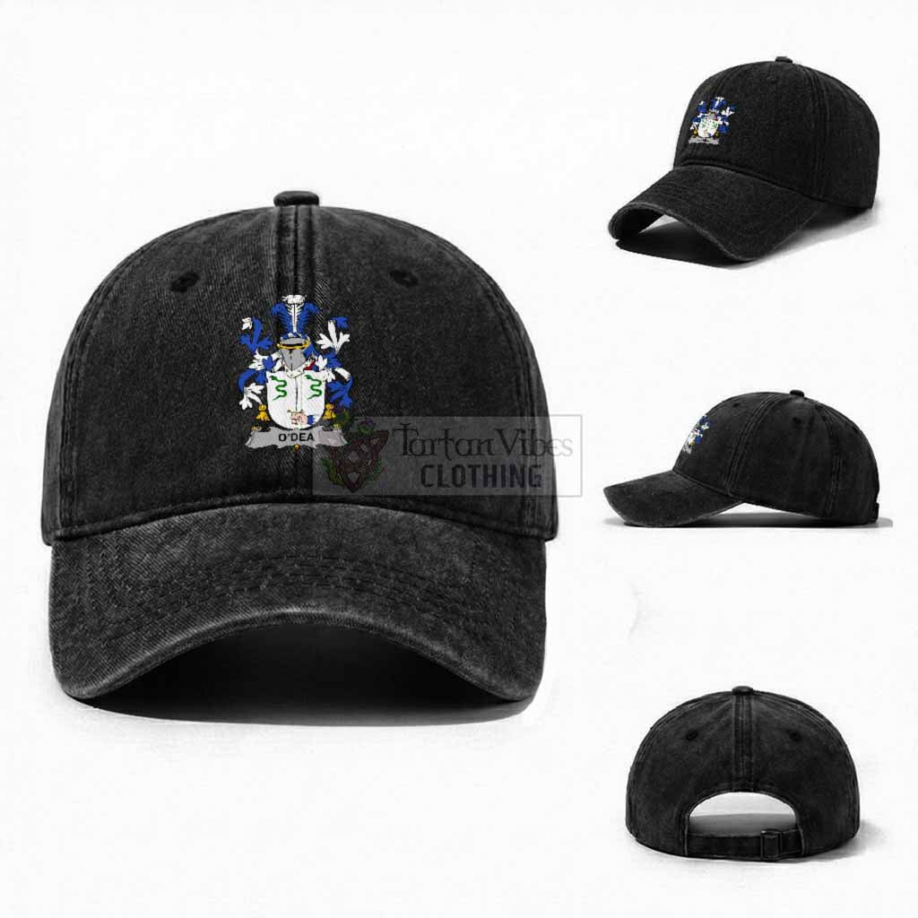O'Dea Irish Coat of Arms Washed Baseball Cap