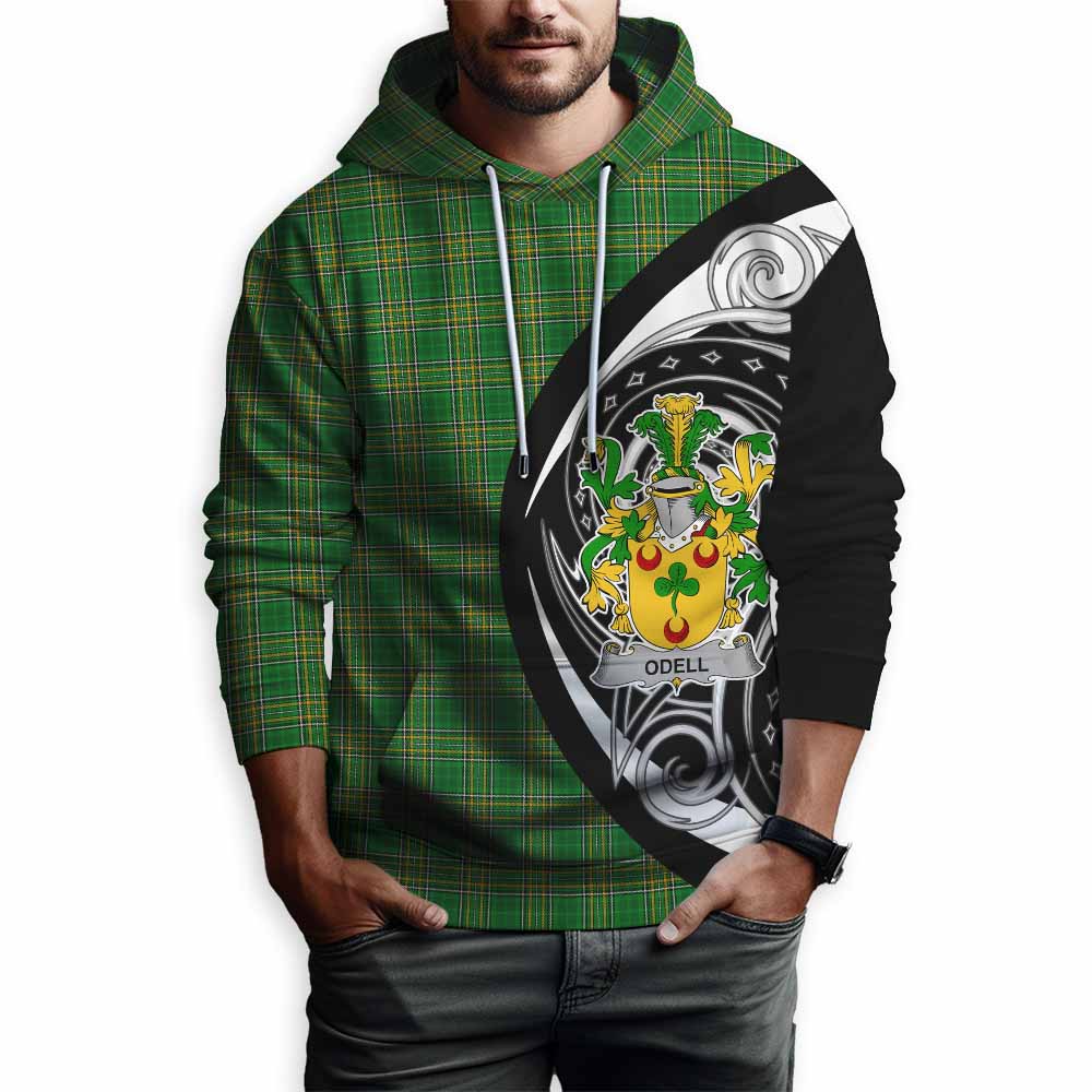 Odell Irish Clan Hoodie Celtic Circle Style Pullover Hoodie - Tartan Vibes Clothing