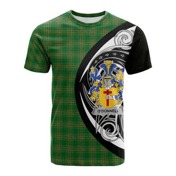 O'Donnell Irish Clan Cotton T-shirt Celtic Circle Style