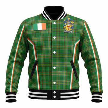 O'Donnell Irish Clan Coat of Arm Tartan Baseball Jacket Flag Style