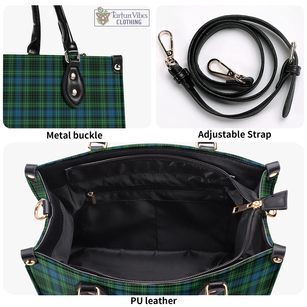Tartan Vibes Clothing O'Donohue Tartan Luxury Leather Handbags
