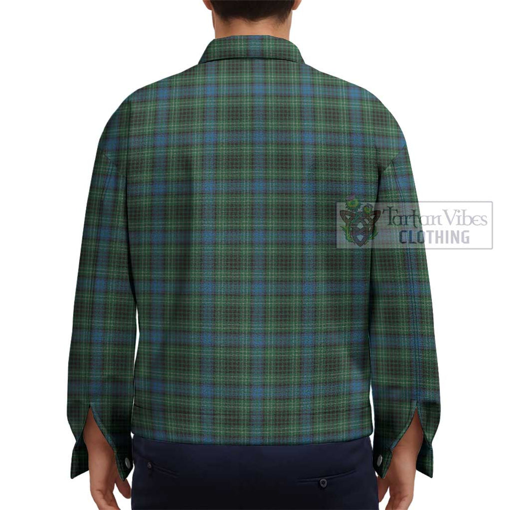 O'Donohue Tartan Unisex Lapel Cotton Jacket - Tartan Vibes Clothing