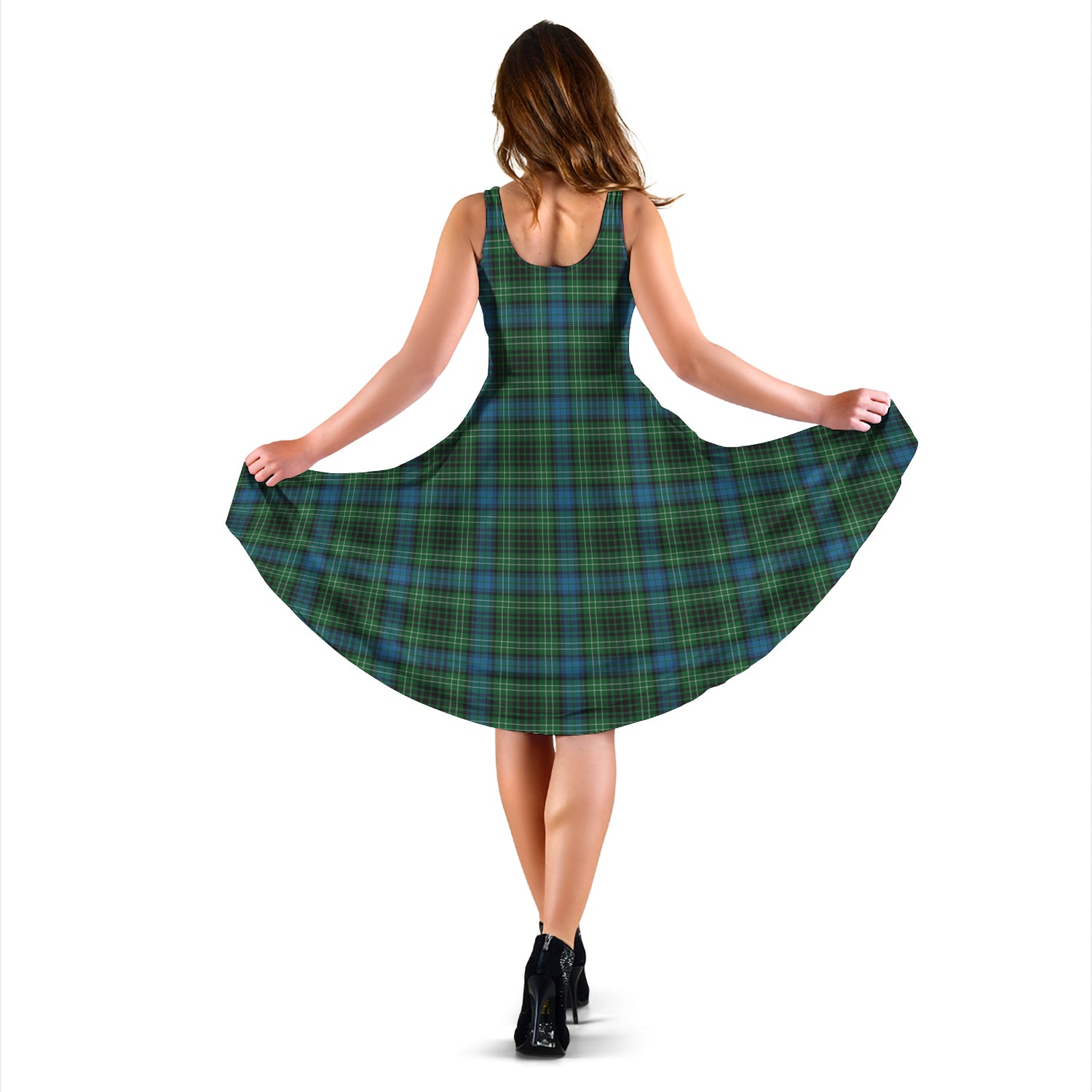 odonohue-tartan-sleeveless-midi-womens-dress
