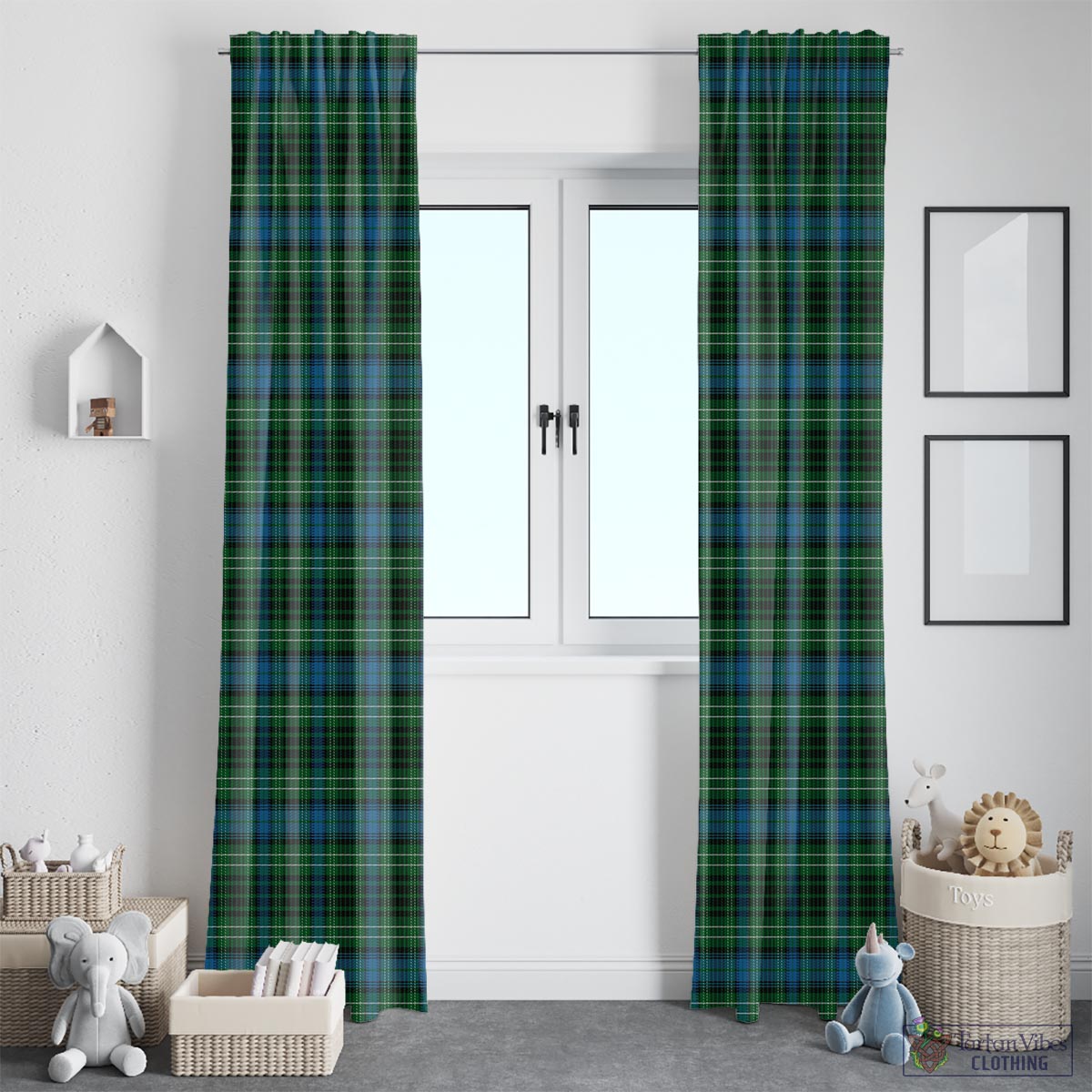 O'Donohue Tartan Window Curtain