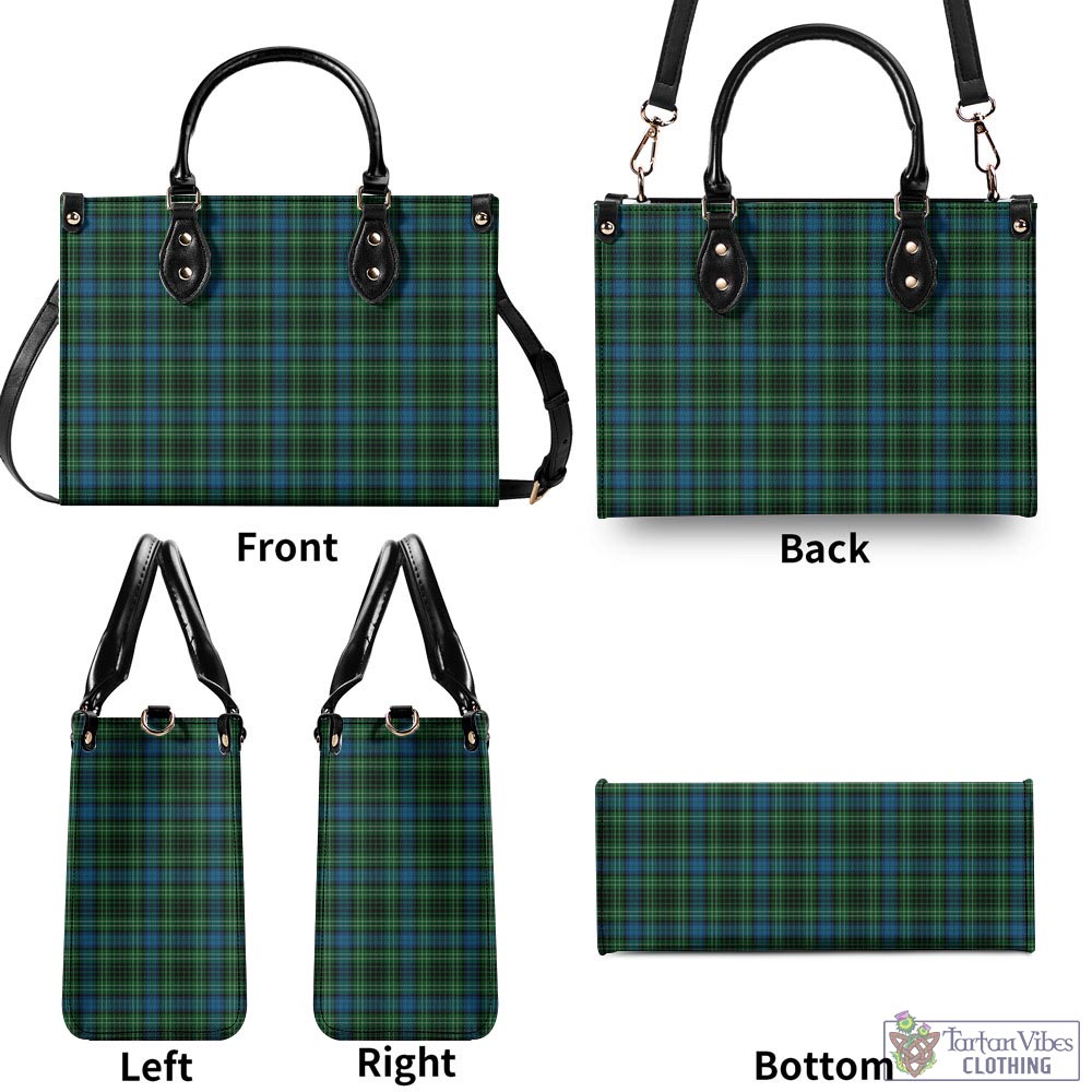 Tartan Vibes Clothing O'Donohue Tartan Luxury Leather Handbags
