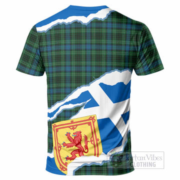 O'Donohue Scotland Football Tartan T-Shirt We'll Be Coming