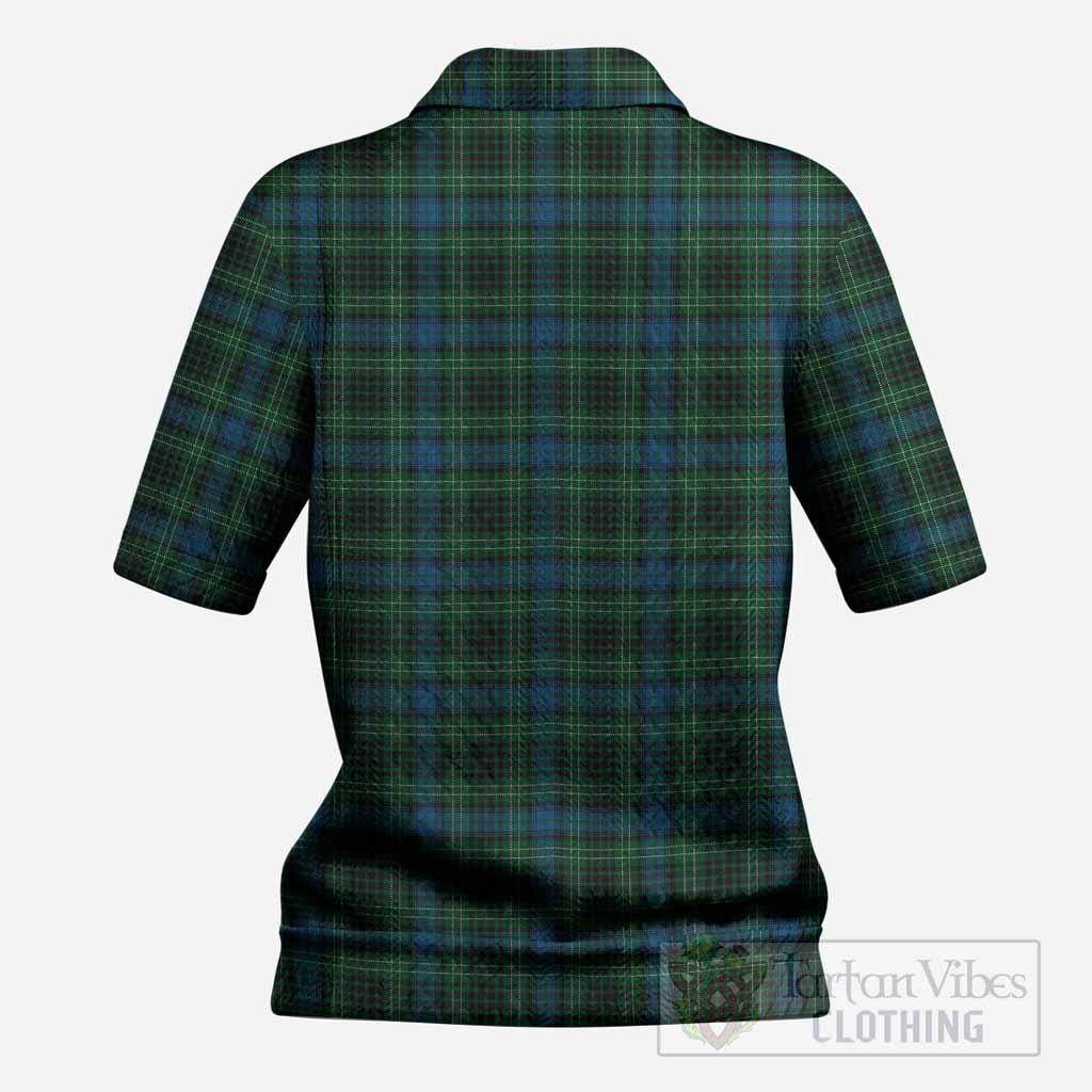 O'Donohue Tartan Women’s Polo Sweater Top