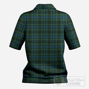 O'Donohue Tartan Women’s Polo Sweater Top