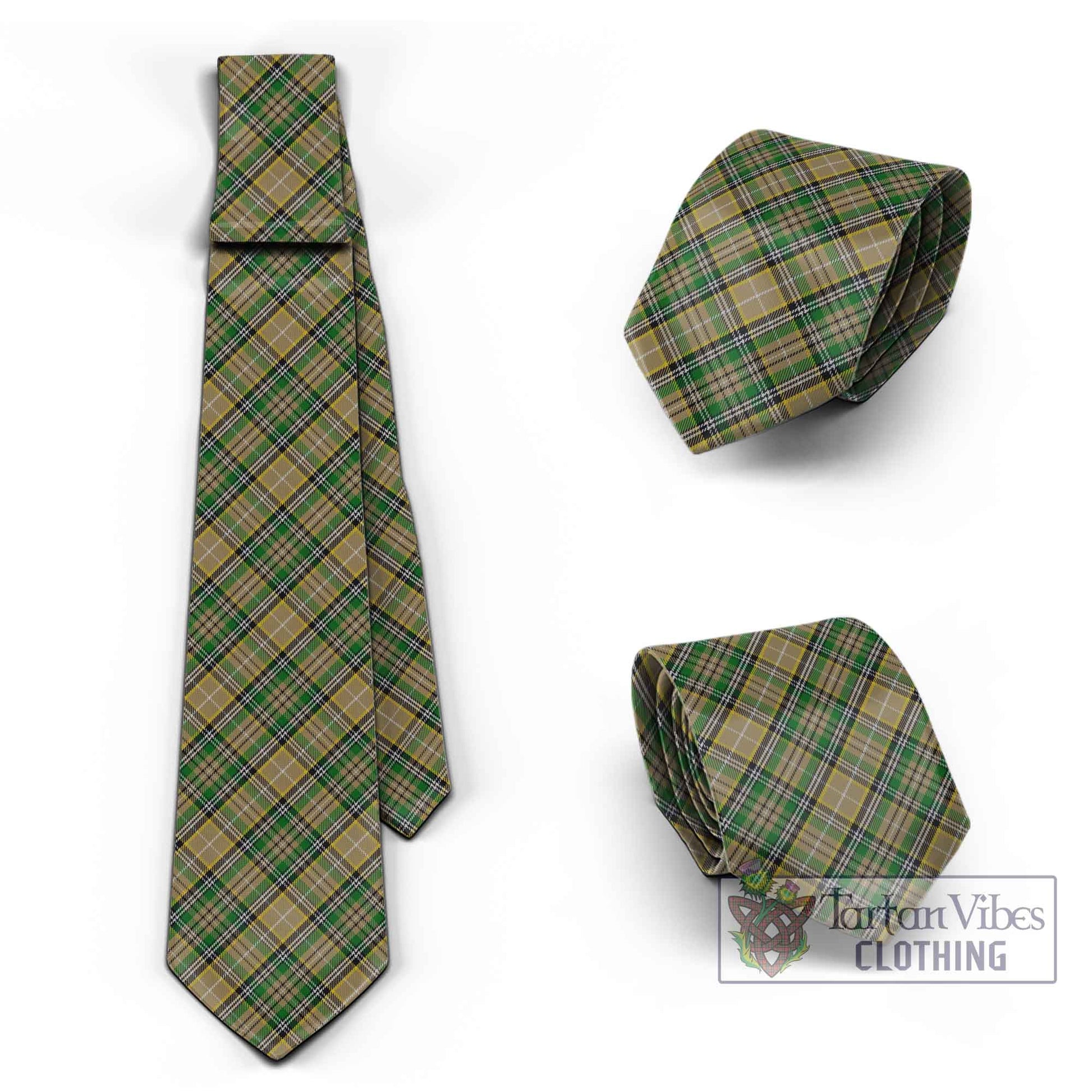 O'Farrell Tartan Classic Necktie Cross Style Necktie One Size - Tartan Vibes Clothing