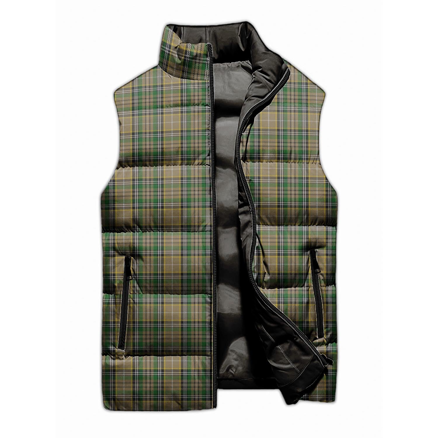 O'Farrell Tartan Sleeveless Puffer Jacket - Tartanvibesclothing