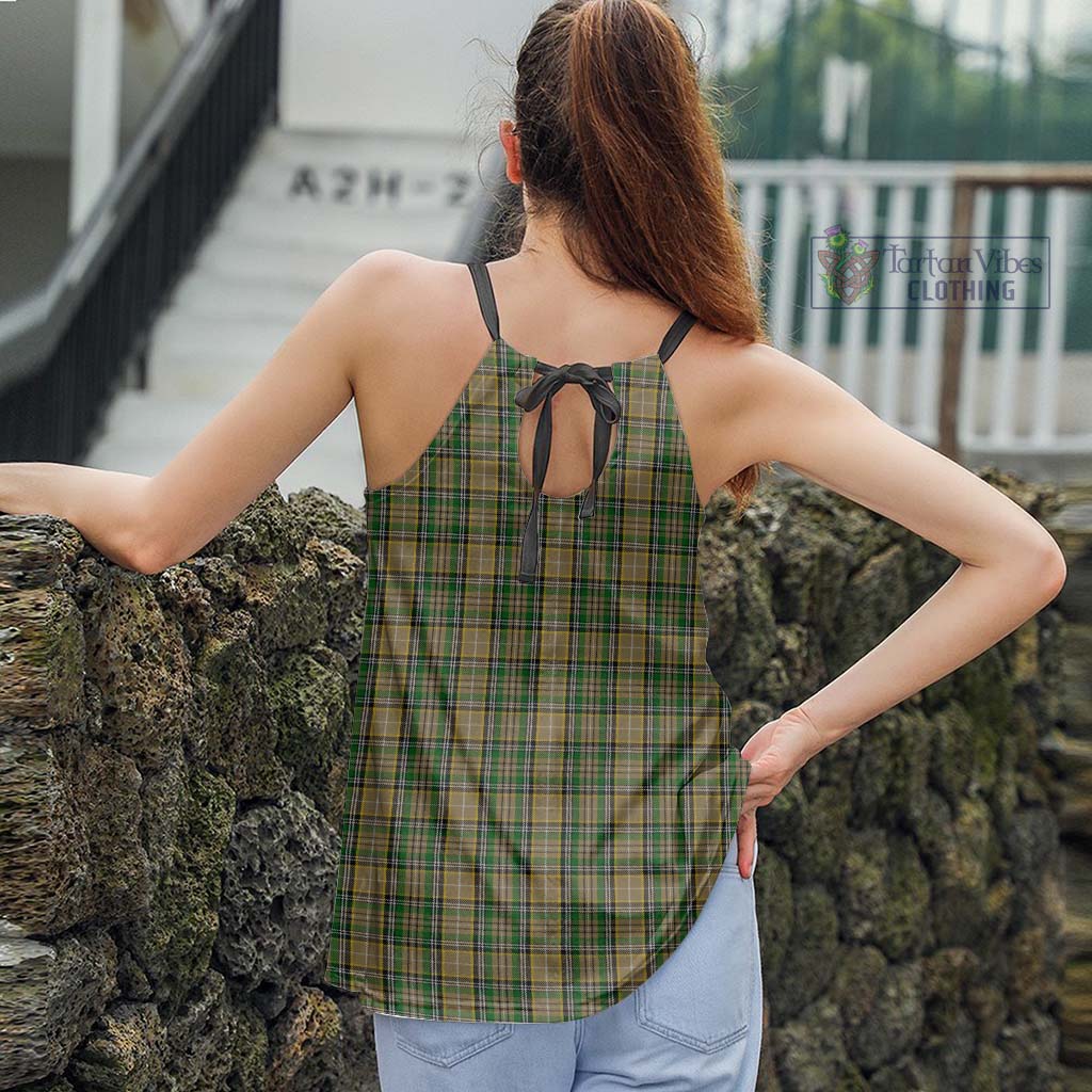 Tartan Vibes Clothing O'Farrell Tartan Loose Halter Neck Camisole
