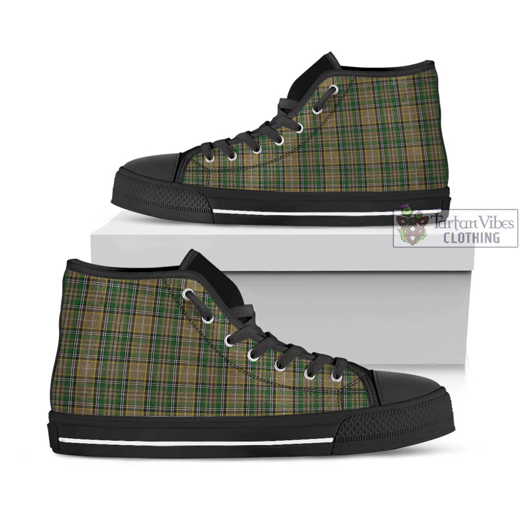 Tartan Vibes Clothing O'Farrell Tartan High Top Shoes