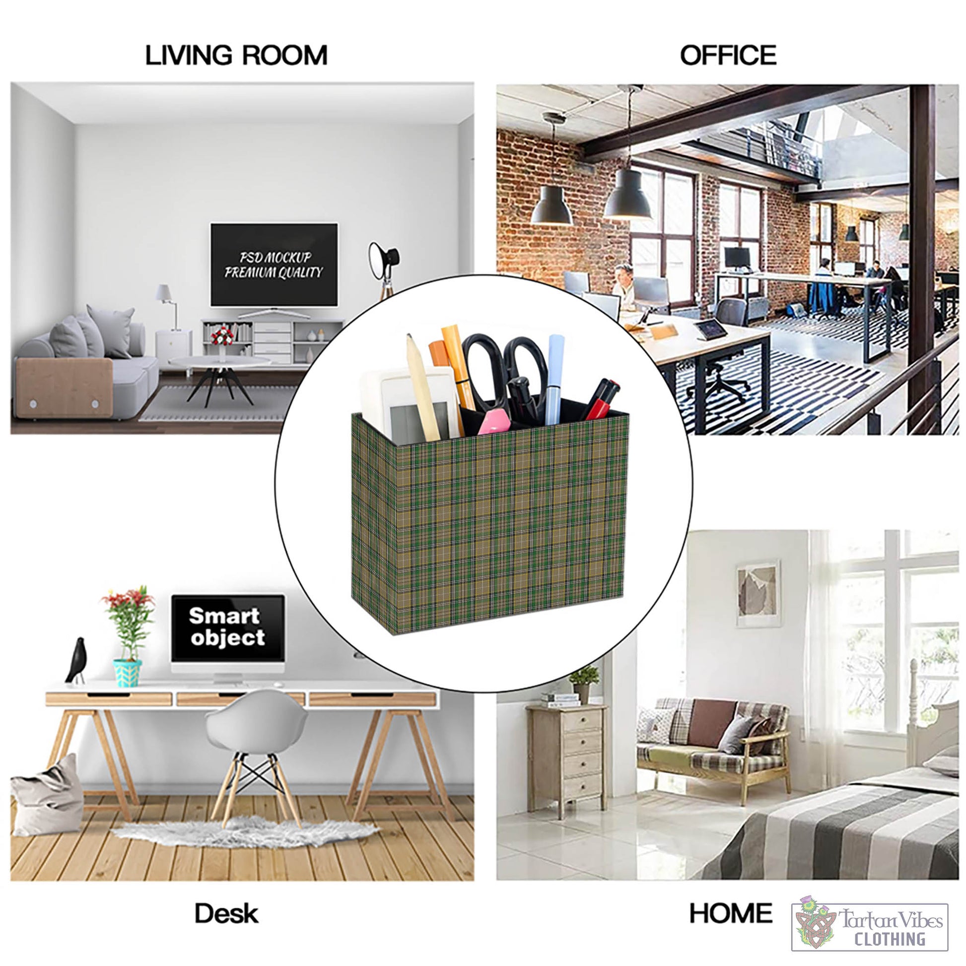 Tartan Vibes Clothing O'Farrell Tartan Pen Holder