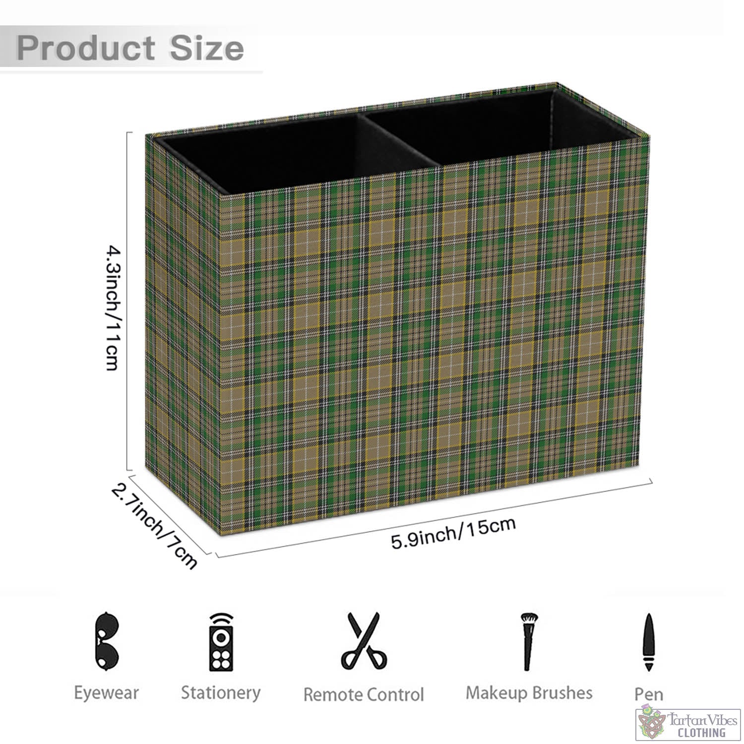 Tartan Vibes Clothing O'Farrell Tartan Pen Holder